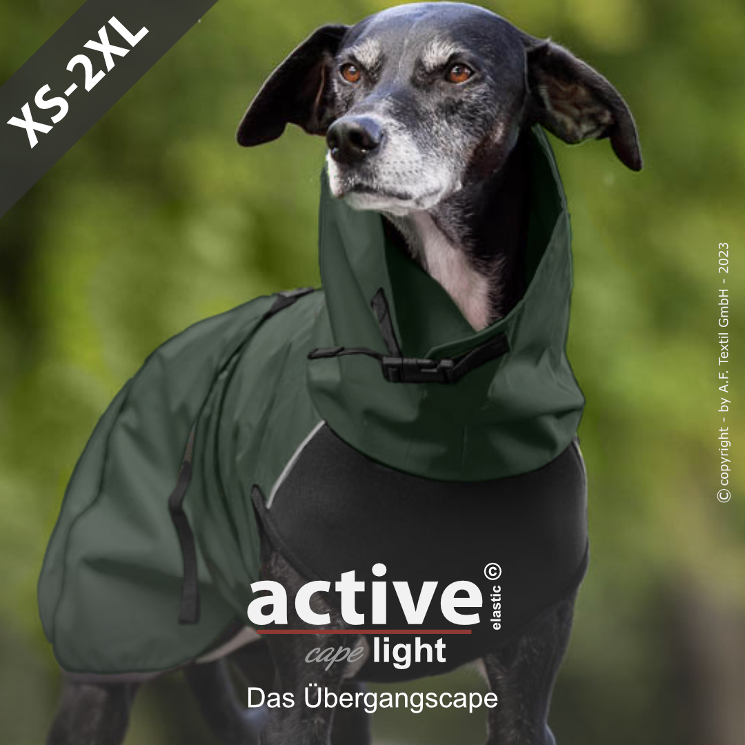 ACTIVE© cape ELASTIC LIGHT FOREST GREEN